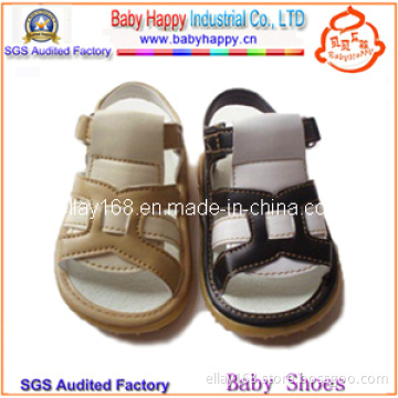 Wholesale Leather Baby Boy Sandal for Infant Boy